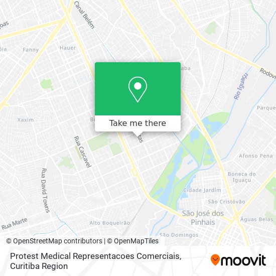 Protest Medical Representacoes Comerciais map