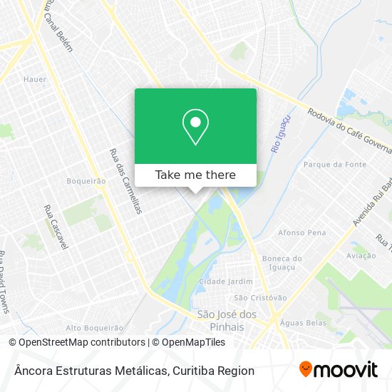 Âncora Estruturas Metálicas map