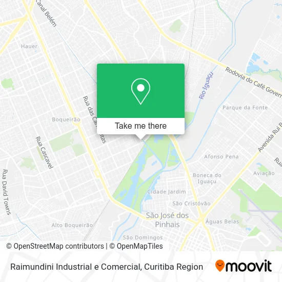 Raimundini Industrial e Comercial map