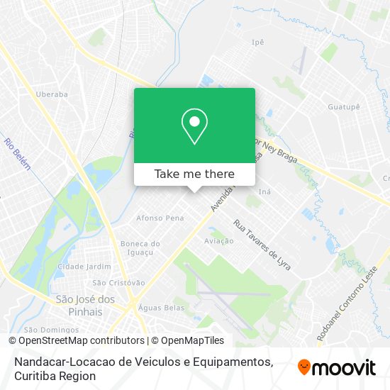 Nandacar-Locacao de Veiculos e Equipamentos map