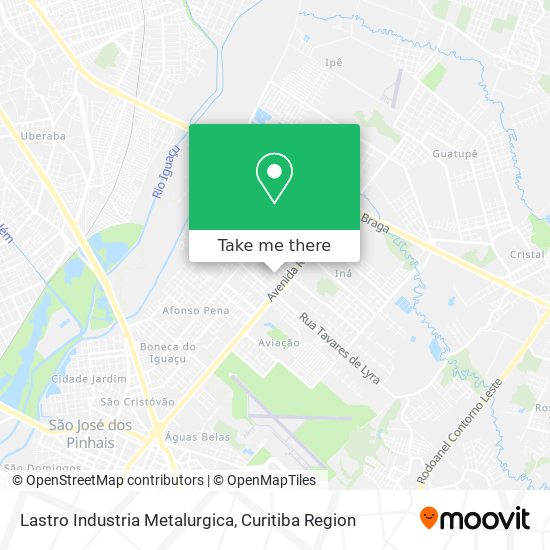 Mapa Lastro Industria Metalurgica