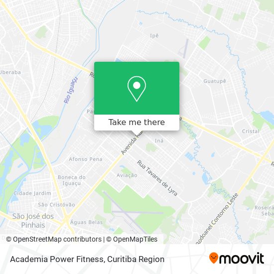 Academia Power Fitness map