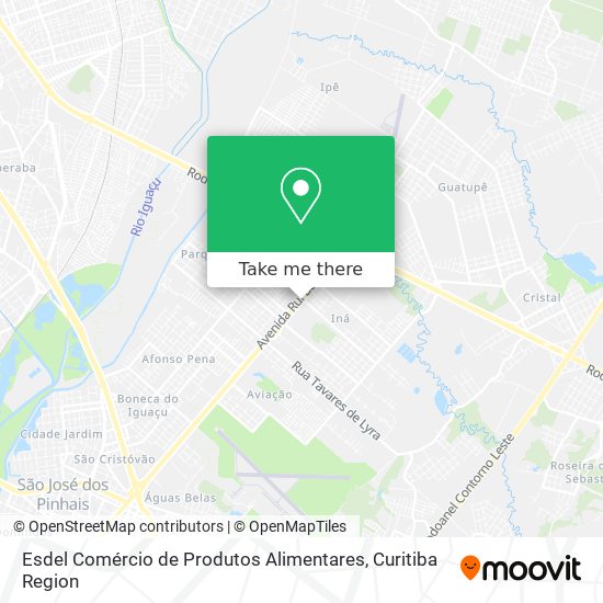 Esdel Comércio de Produtos Alimentares map