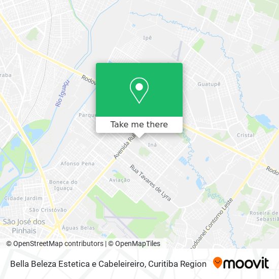 Bella Beleza Estetica e Cabeleireiro map