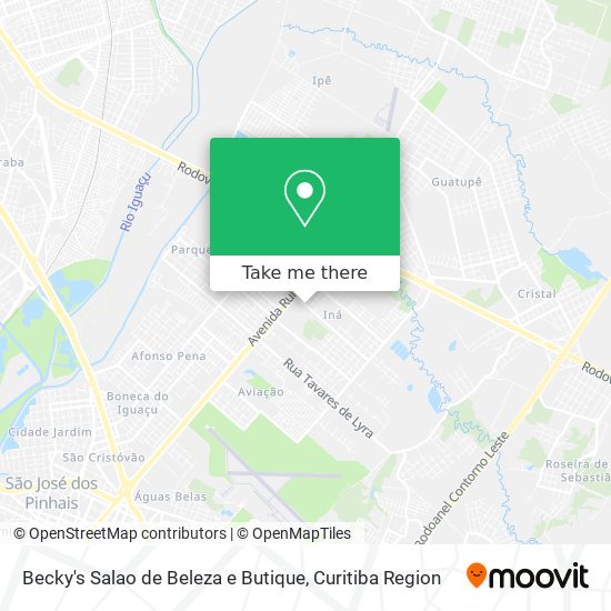 Becky's Salao de Beleza e Butique map