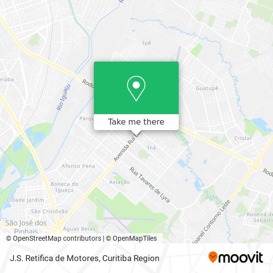 J.S. Retifica de Motores map