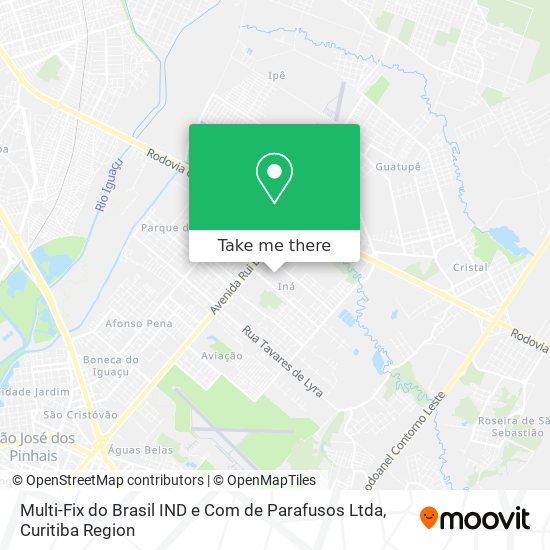 Multi-Fix do Brasil IND e Com de Parafusos Ltda map