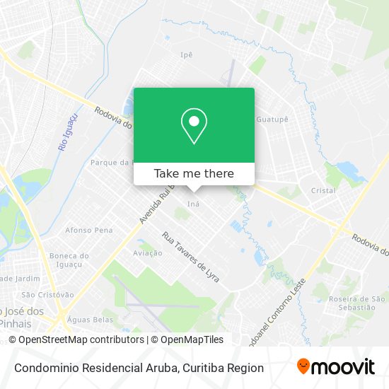 Condominio Residencial Aruba map