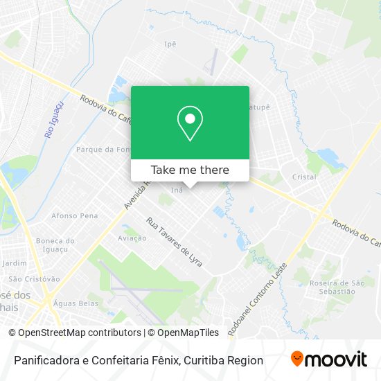 Panificadora e Confeitaria Fênix map