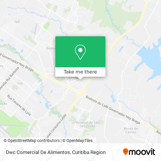 Dwc Comercial De Alimentos map