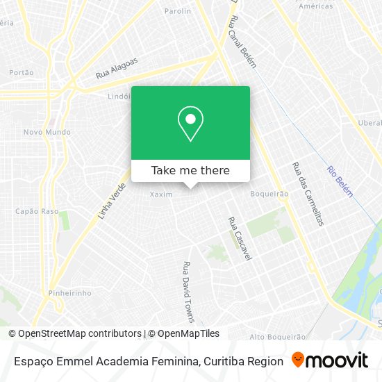 Espaço Emmel Academia Feminina map