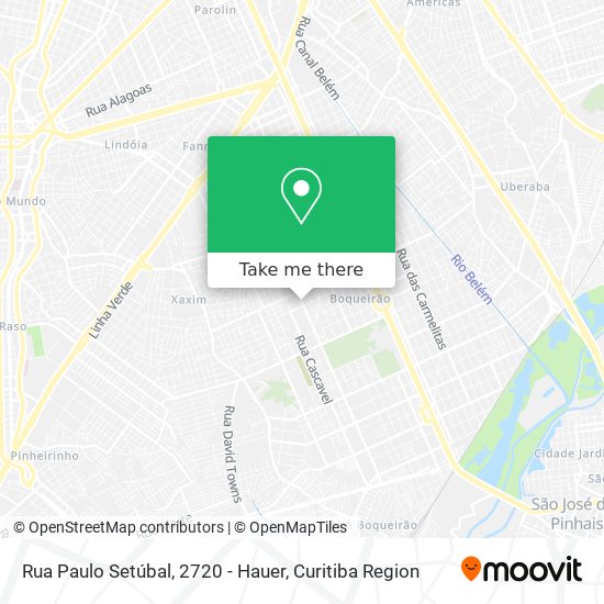 Rua Paulo Setúbal, 2720 - Hauer map