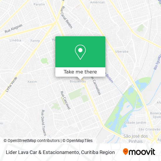 Lider Lava Car & Estacionamento map