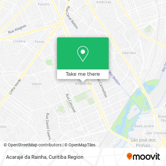 Acarajé da Rainha map