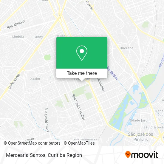 Mercearia Santos map
