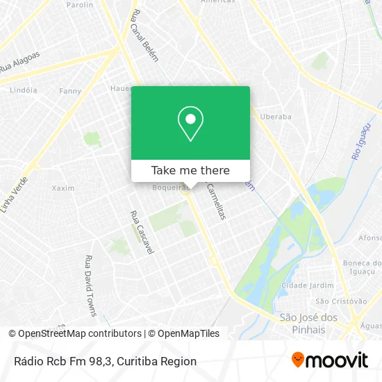 Rádio Rcb Fm 98,3 map