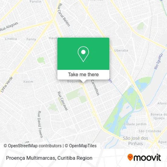 Proença Multimarcas map