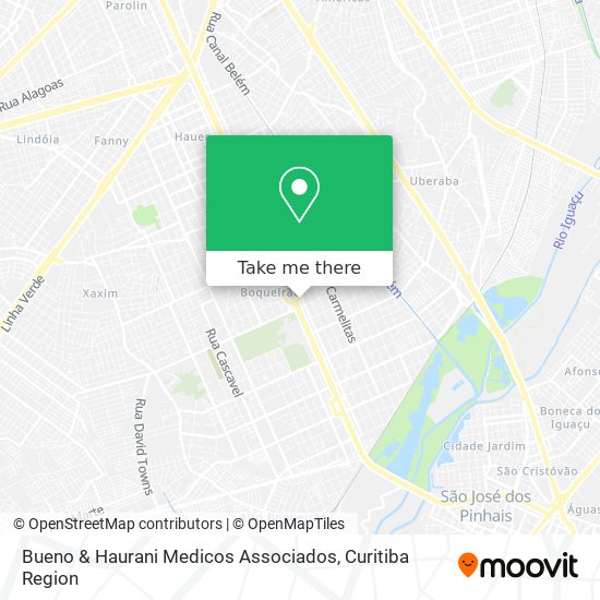 Bueno & Haurani Medicos Associados map