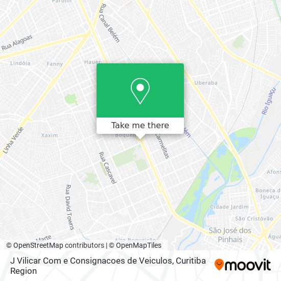 J Vilicar Com e Consignacoes de Veiculos map