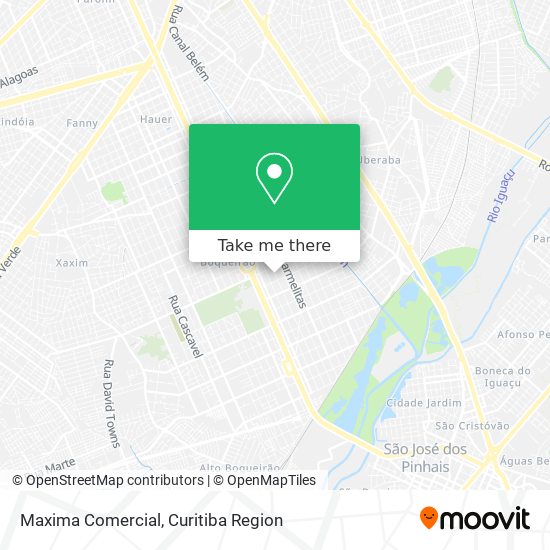 Maxima Comercial map