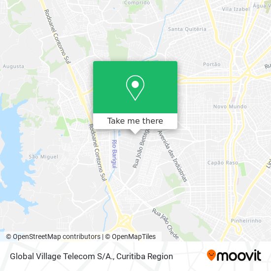 Global Village Telecom S/A. map