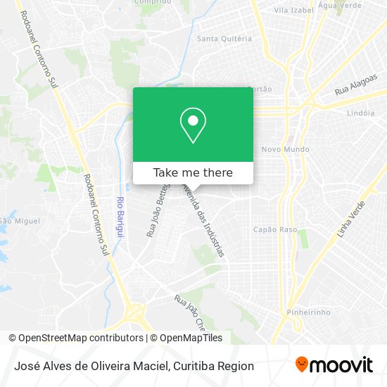 José Alves de Oliveira Maciel map