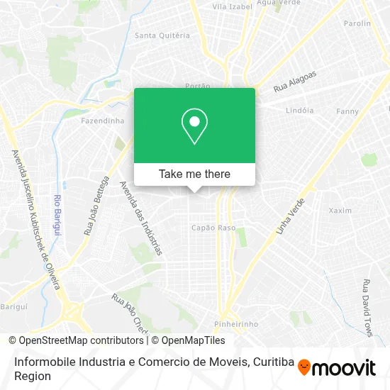 Informobile Industria e Comercio de Moveis map