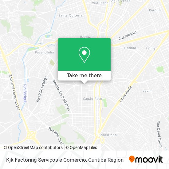 Kjk Factoring Serviços e Comércio map