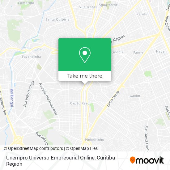 Unempro Universo Empresarial Online map