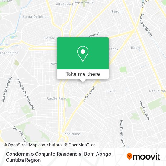 Condominio Conjunto Residencial Bom Abrigo map