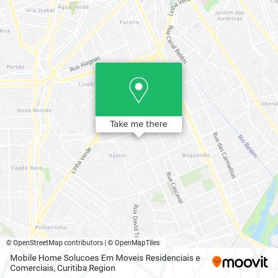 Mobile Home Solucoes Em Moveis Residenciais e Comerciais map