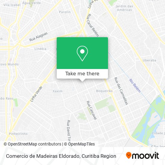 Comercio de Madeiras Eldorado map