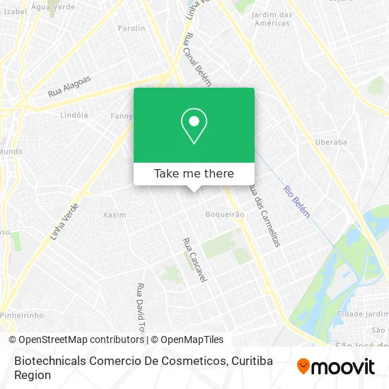 Biotechnicals Comercio De Cosmeticos map