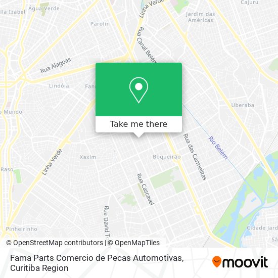 Fama Parts Comercio de Pecas Automotivas map