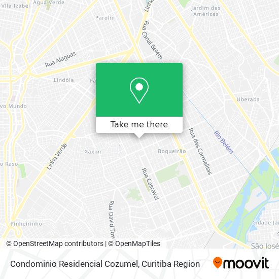 Condominio Residencial Cozumel map