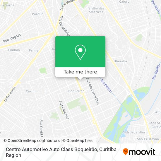 Centro Automotivo Auto Class Boqueirão map