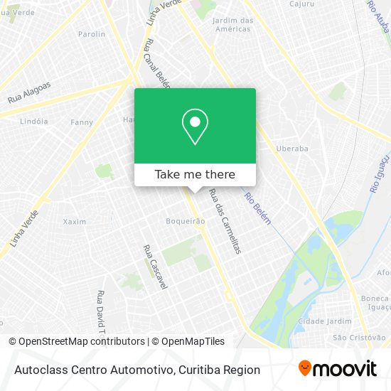 Autoclass Centro Automotivo map