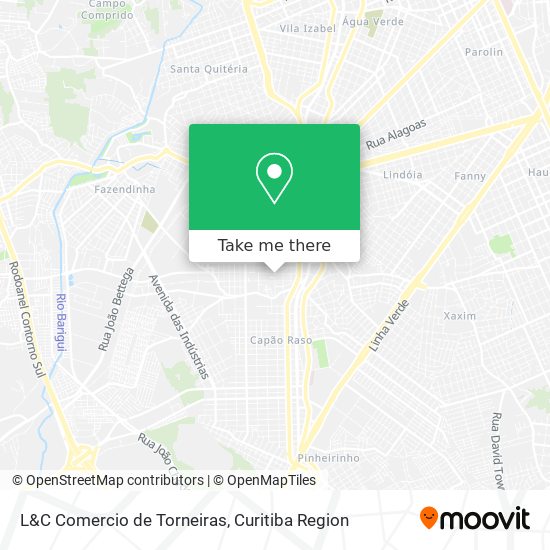 L&C Comercio de Torneiras map