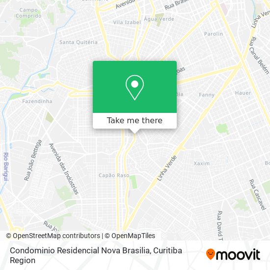 Mapa Condominio Residencial Nova Brasilia