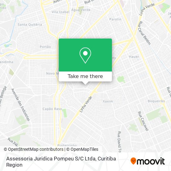 Assessoria Juridica Pompeu S / C Ltda map