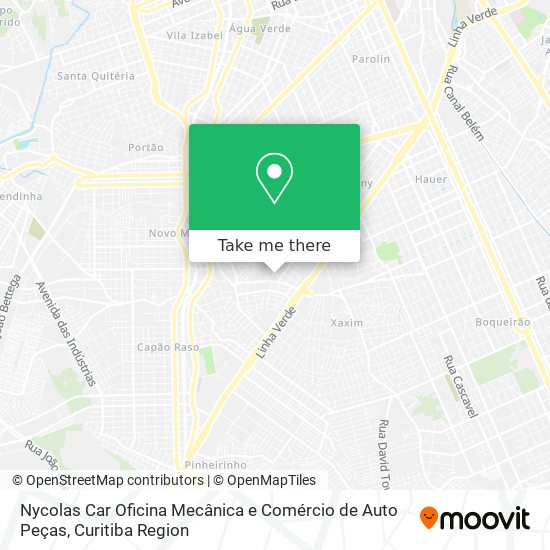 Nycolas Car Oficina Mecânica e Comércio de Auto Peças map