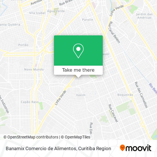 Banamix Comercio de Alimentos map