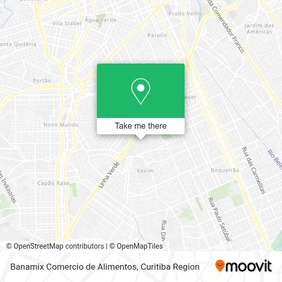 Banamix Comercio de Alimentos map