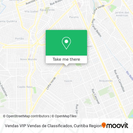 Vendas VIP Vendas de Classificados map