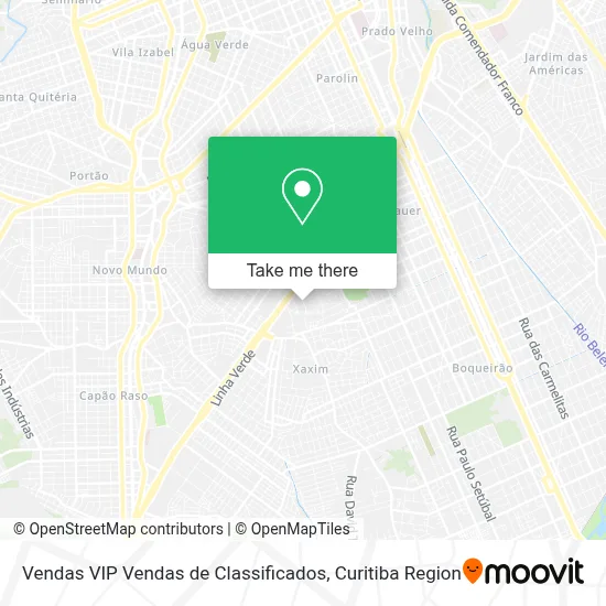 Vendas VIP Vendas de Classificados map
