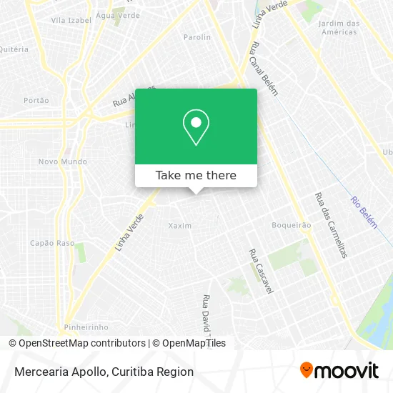 Mercearia Apollo map