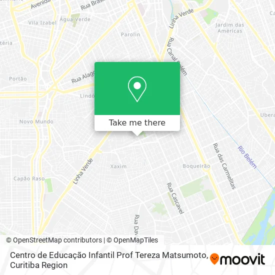 Centro de Educação Infantil Prof Tereza Matsumoto map