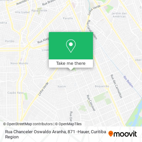 Rua Chanceler Oswaldo Aranha, 871 -Hauer map