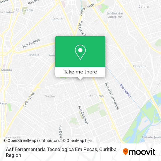 Asf Ferramentaria Tecnologica Em Pecas map