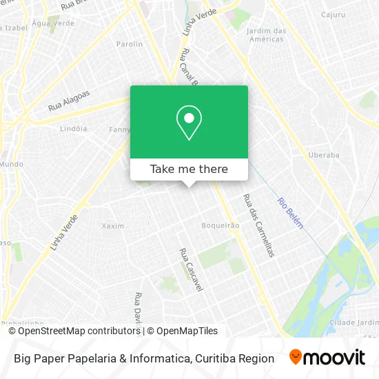 Big Paper Papelaria & Informatica map